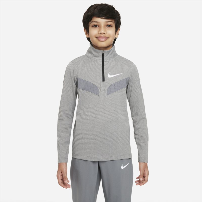 Nike Sport Camiseta de entrenamiento de manga larga - Niño - Gris