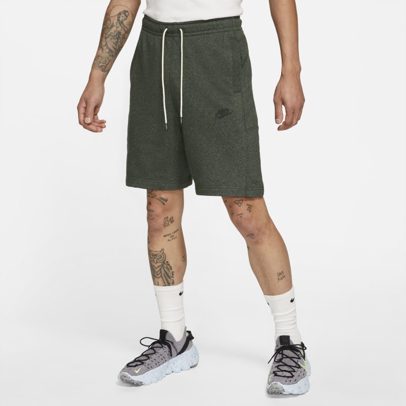Nike Sportswear Pantalón corto de tejido Fleece - Hombre - Verde