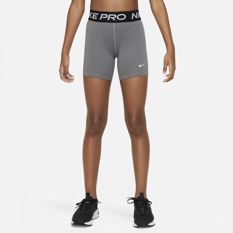 Nike Pro Pantalón corto - Niña - Gris