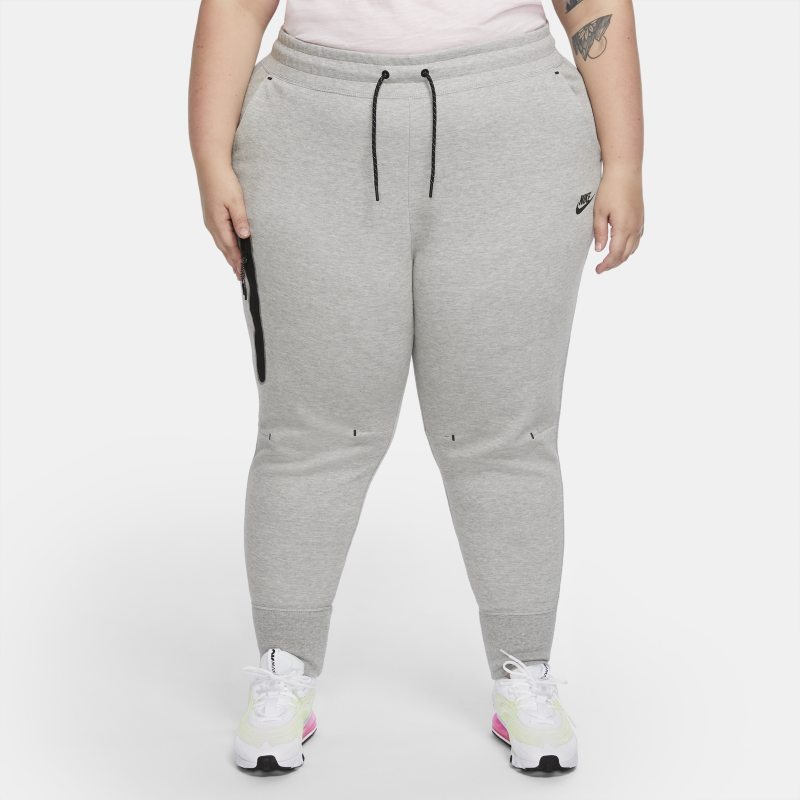 Nike Sportswear Tech Fleece Damesbroek (grote maten) – Grijs