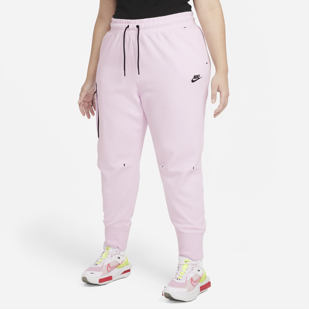 Nike Sportswear Tech Fleece Women's Pants In Regal Pink,black | ModeSens