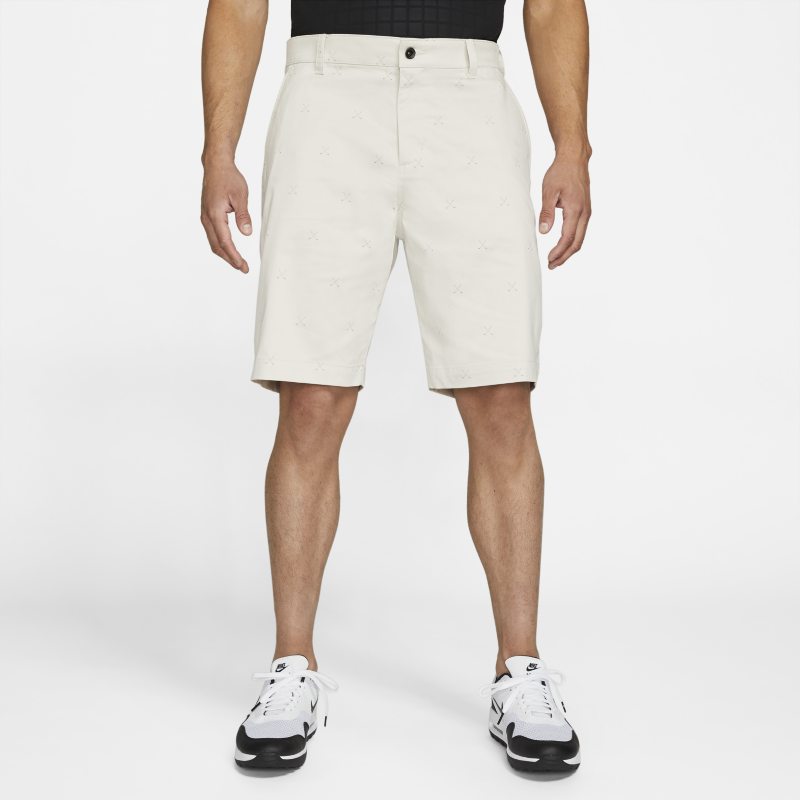 Męskie spodenki chino do golfa z nadrukiem Nike Dri-FIT UV - Szary