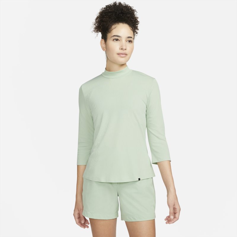 Nike Dri-FIT UV Ace Camiseta de golf de cuello alto - Mujer - Verde