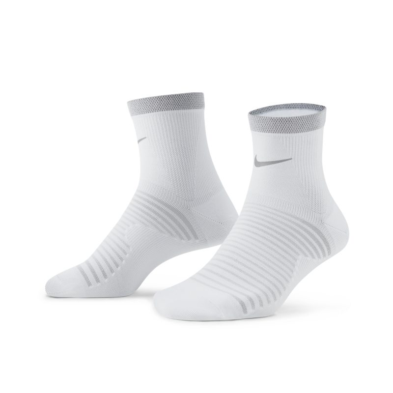 Nike Spark Lightweight Calcetines hasta el tobillo de running - Blanco
