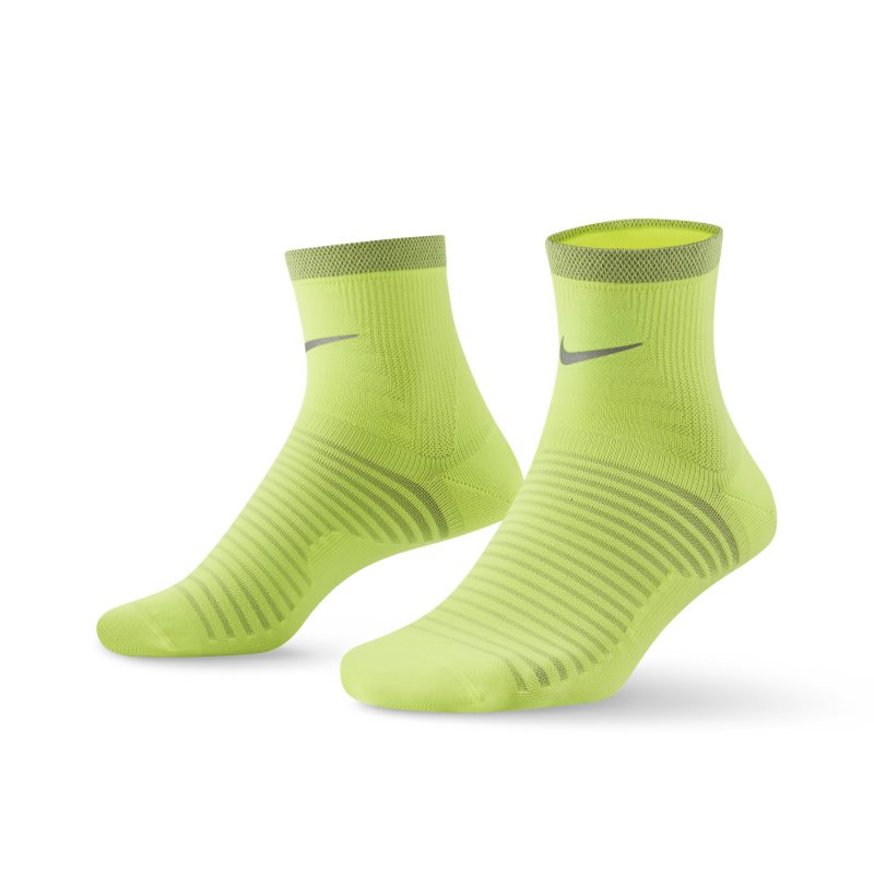 Nike Spark Lightweight Calcetines hasta el tobillo de running - Amarillo