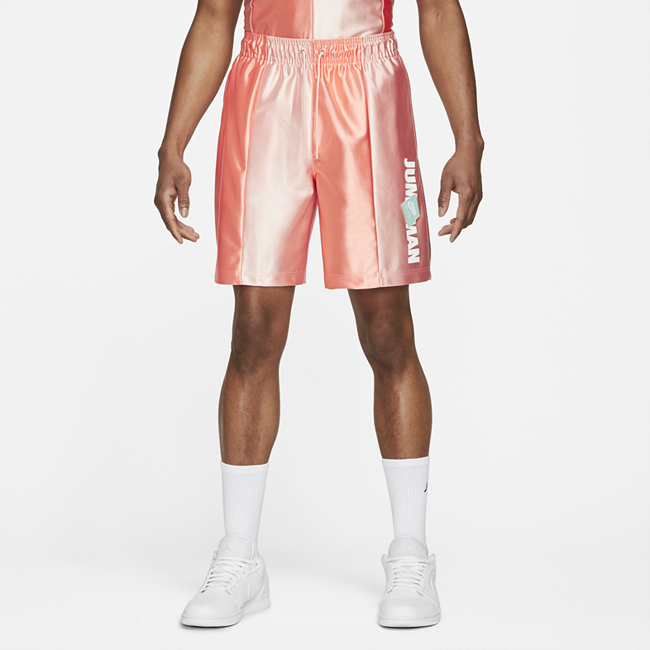 фото Мужские шорты из тканого материала jordan jumpman classics - розовый