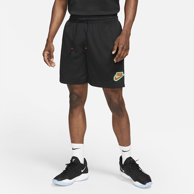 фото Мужские баскетбольные шорты из сетчатого материала giannis “freak” - черный