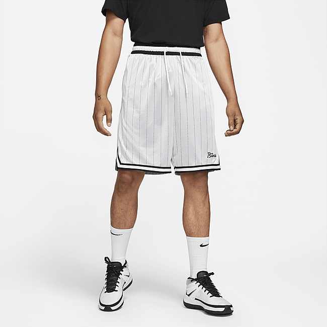 фото Мужские баскетбольные шорты nike dri-fit dna - белый