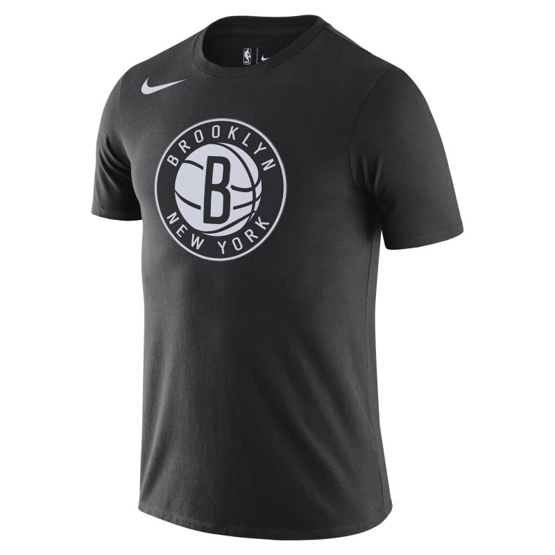 Brooklyn Nets Camiseta Logo Nike Dri-FIT de la NBA - Hombre - Negro Nike