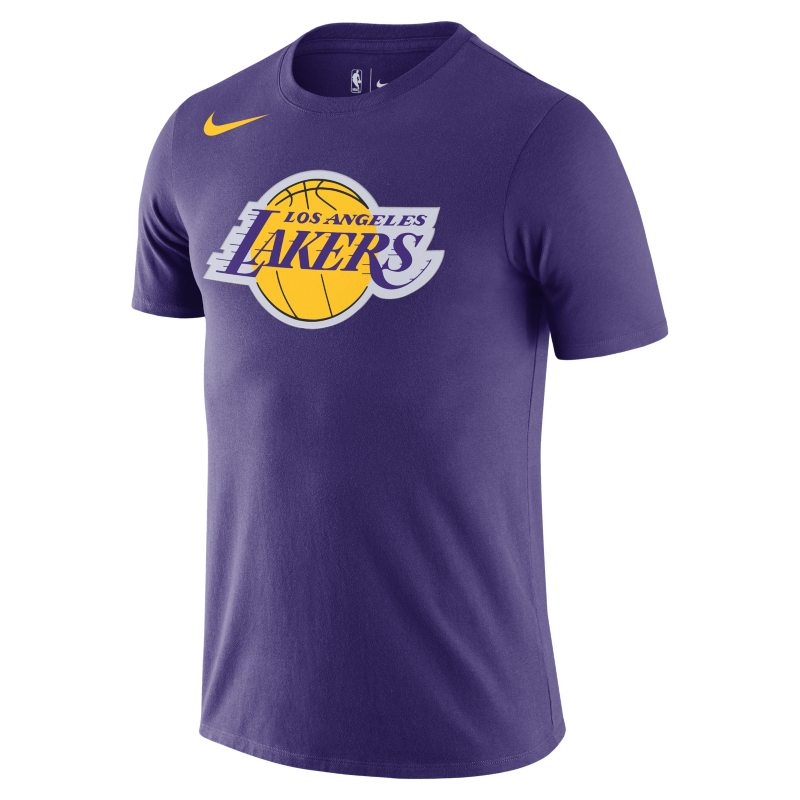 Los Angeles Lakers Camiseta Logo Nike Dri-FIT de la NBA - Hombre - Morado Nike