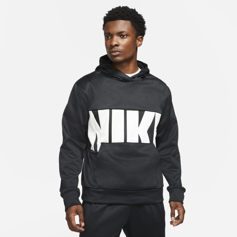 Nike Therma-FIT Sudadera con capucha de baloncesto - Hombre - Negro