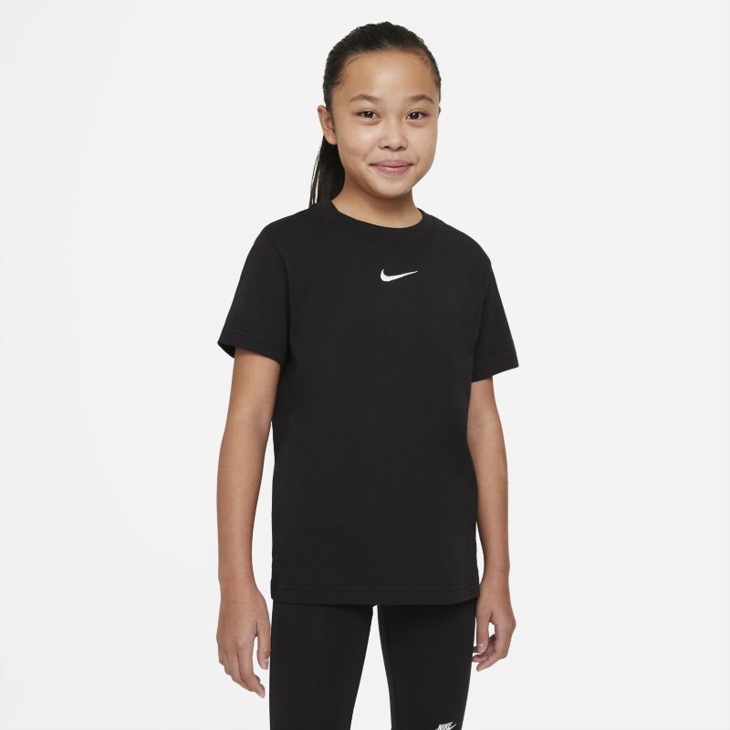 T-shirt Nike Sportswear för ungdom (tjejer) - Svart