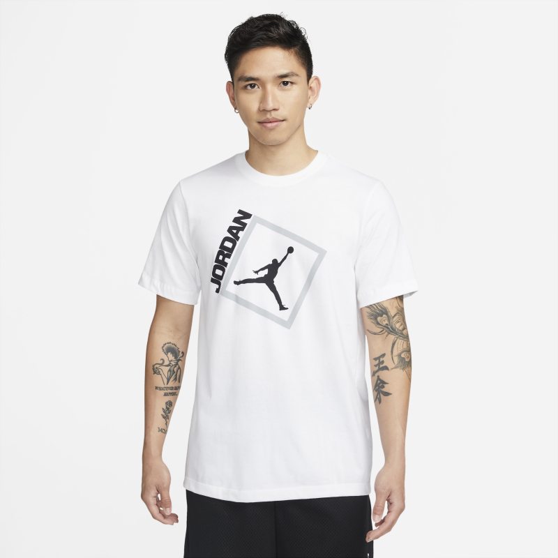 Jordan Jumpman Box Camiseta de manga corta - Hombre - Blanco