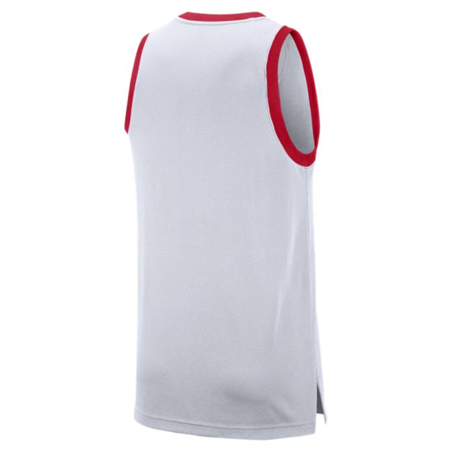 Męska koszulka bez rękawów Chicago Bulls Courtside Nike DNA NBA - Biel