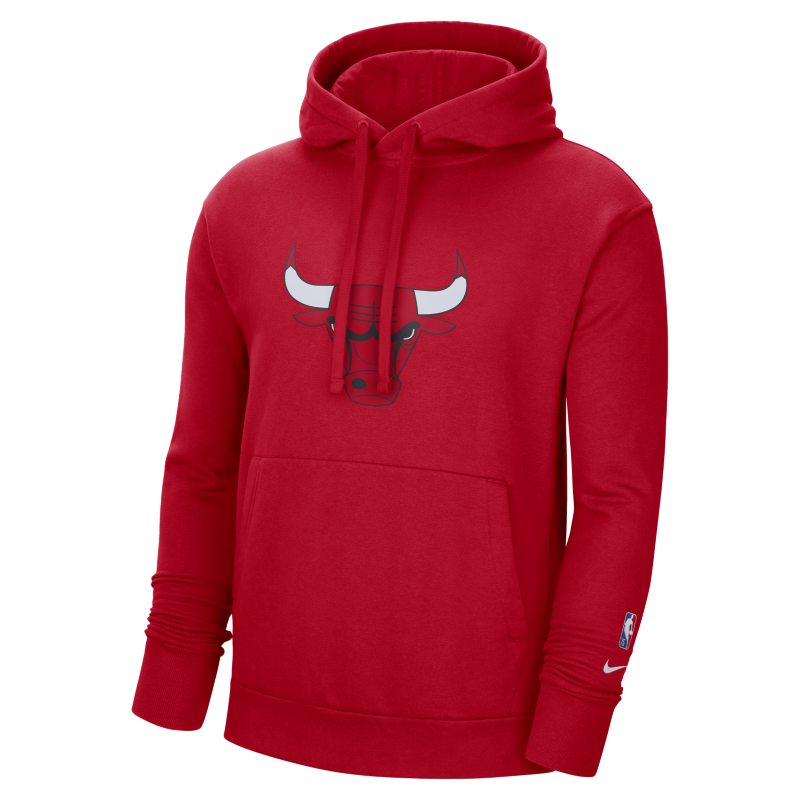 Chicago Bulls Essential Sudadera con capucha de tejido Fleece Nike NBA - Hombre - Rojo
