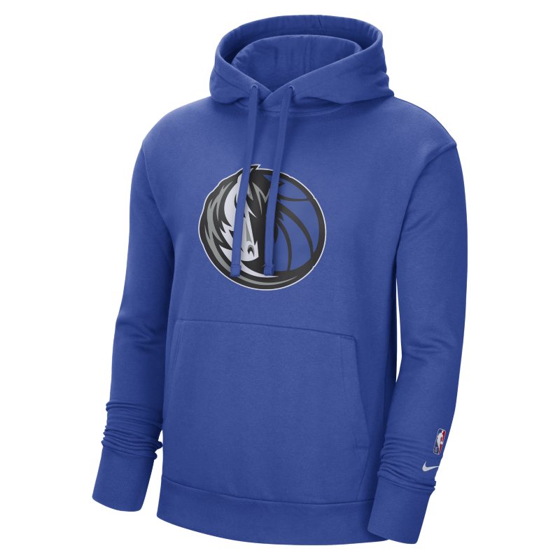Dallas Mavericks Essential Sudadera con capucha de tejido Fleece Nike NBA - Hombre - Azul
