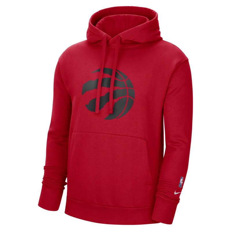Toronto Raptors Essential Sudadera con capucha de tejido Fleece Nike NBA - Hombre - Rojo