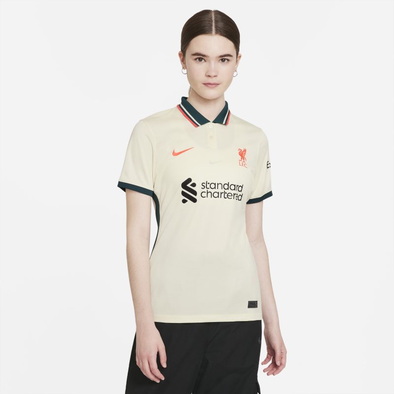  Segunda equipaciión Stadium Liverpool FC 2021/22 Camiseta de fútbol Nike Dri-FIT - Mujer - Marrón