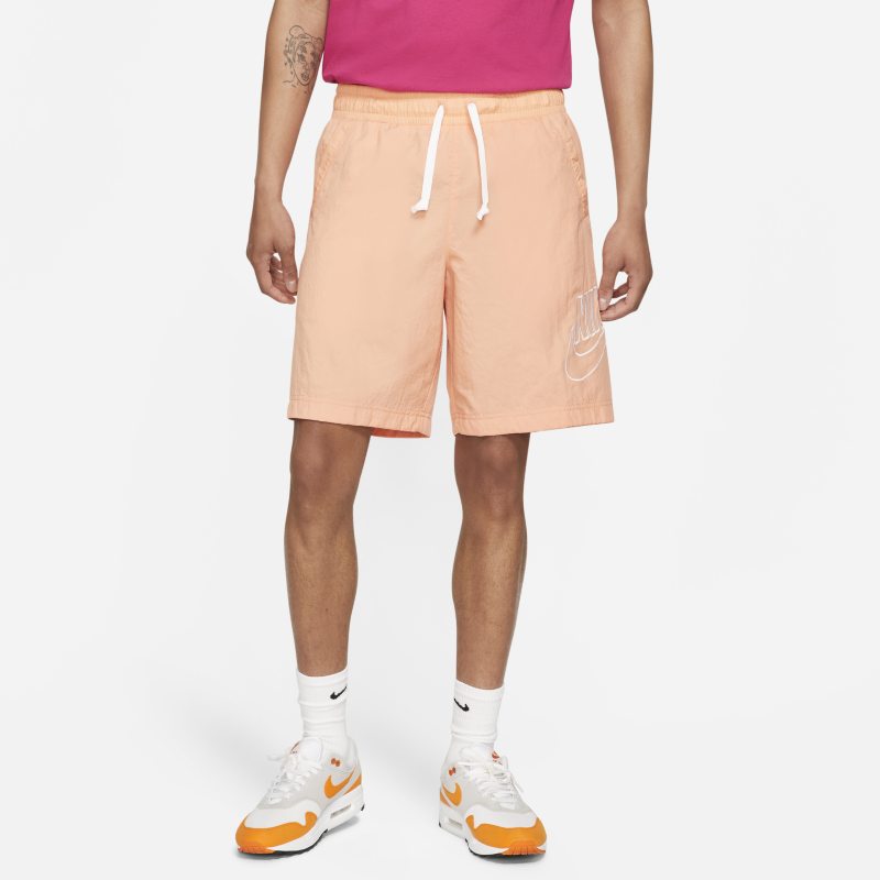 Nike Sportswear Alumni Pantalón corto de tejido Woven - Hombre - Naranja