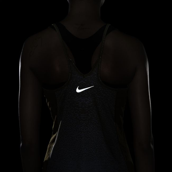 Damska koszulka do biegania bez rękawów zaawansowana technologicznie Nike Run Division - Zieleń
