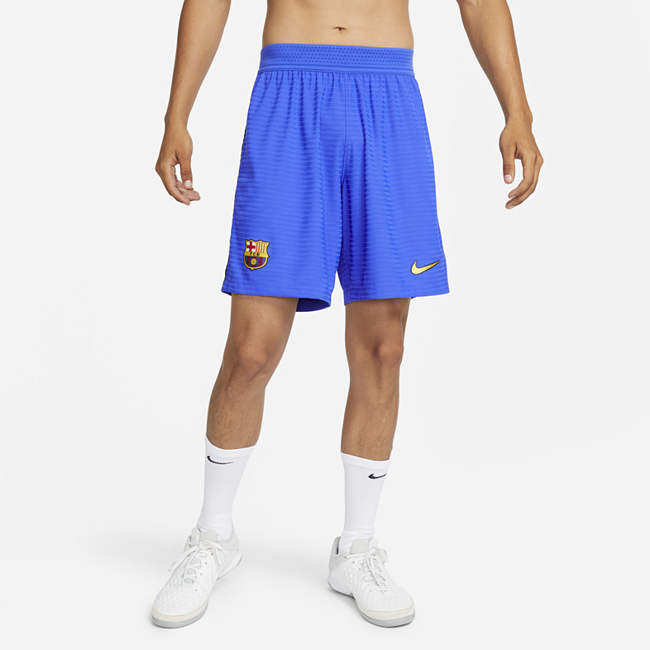 фото Мужские футбольные шорты nike dri-fit adv из третьего комплекта формы фк «барселона» 2021/22 match - синий
