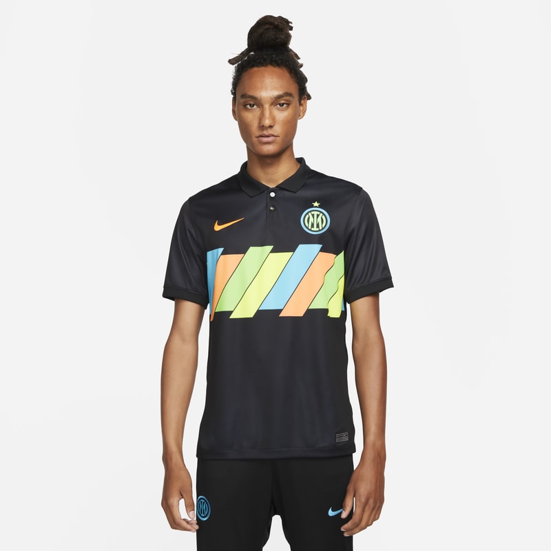  Tercera equipaciión Stadium Inter de Milán 2021/22 Camiseta de fútbol Nike Dri-FIT - Hombre - Negro