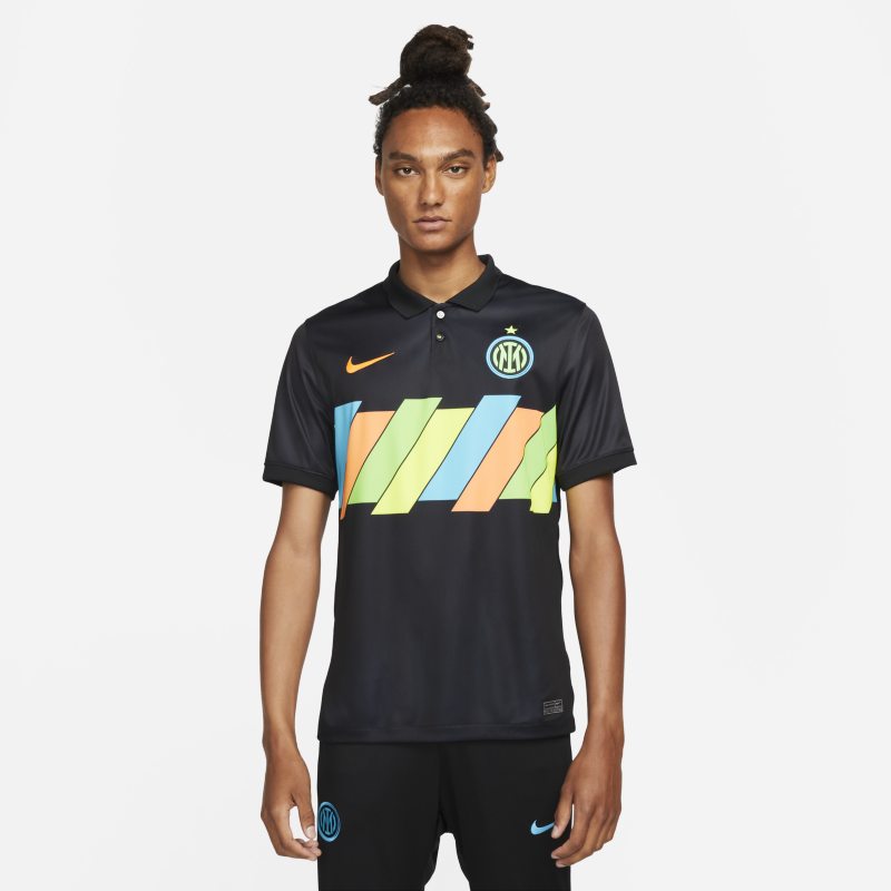 Tercera equipación Stadium Inter de Milán 2021/22 Camiseta de fútbol Nike Dri-FIT - Hombre - Negro