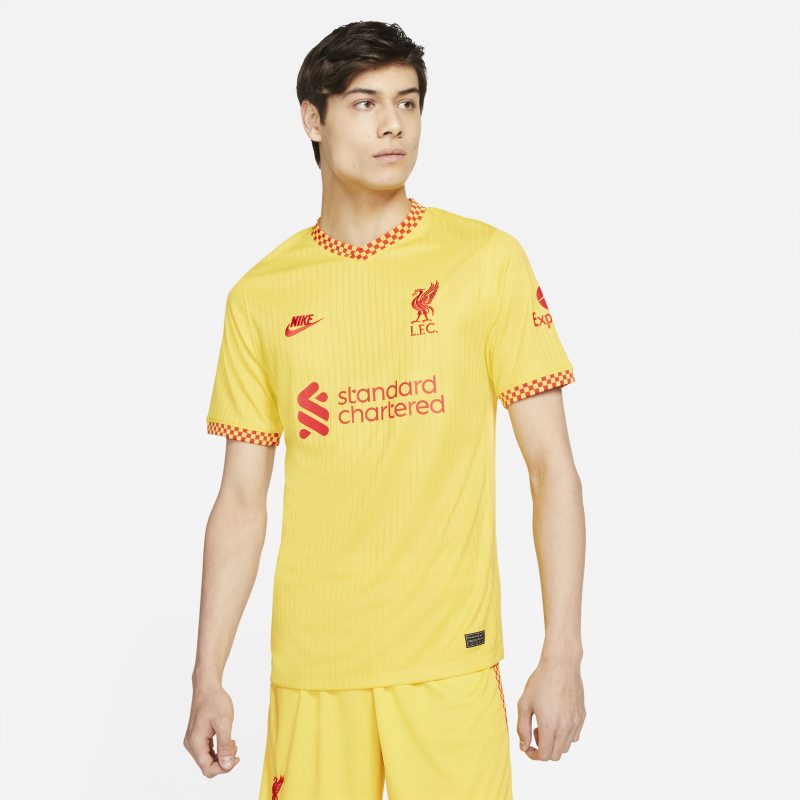  Tercera equipaciión Stadium Liverpool FC 2021/22 Camiseta de fútbol Nike Dri-FIT - Hombre - Amarillo