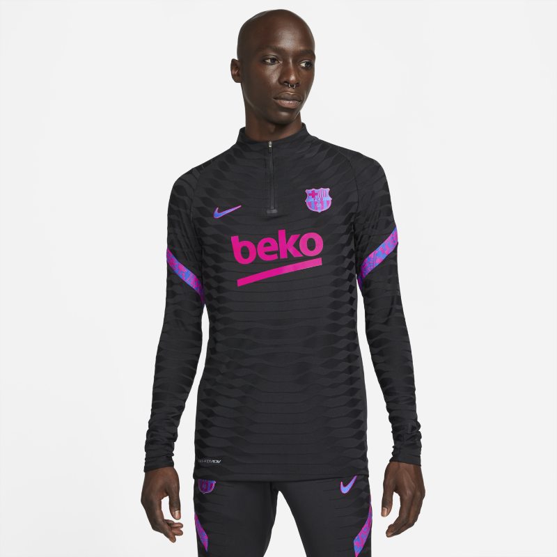 FC Barcelona Strike Elite Camiseta de entrenamiento de fútbol Nike Dri-FIT ADV - Hombre - Negro