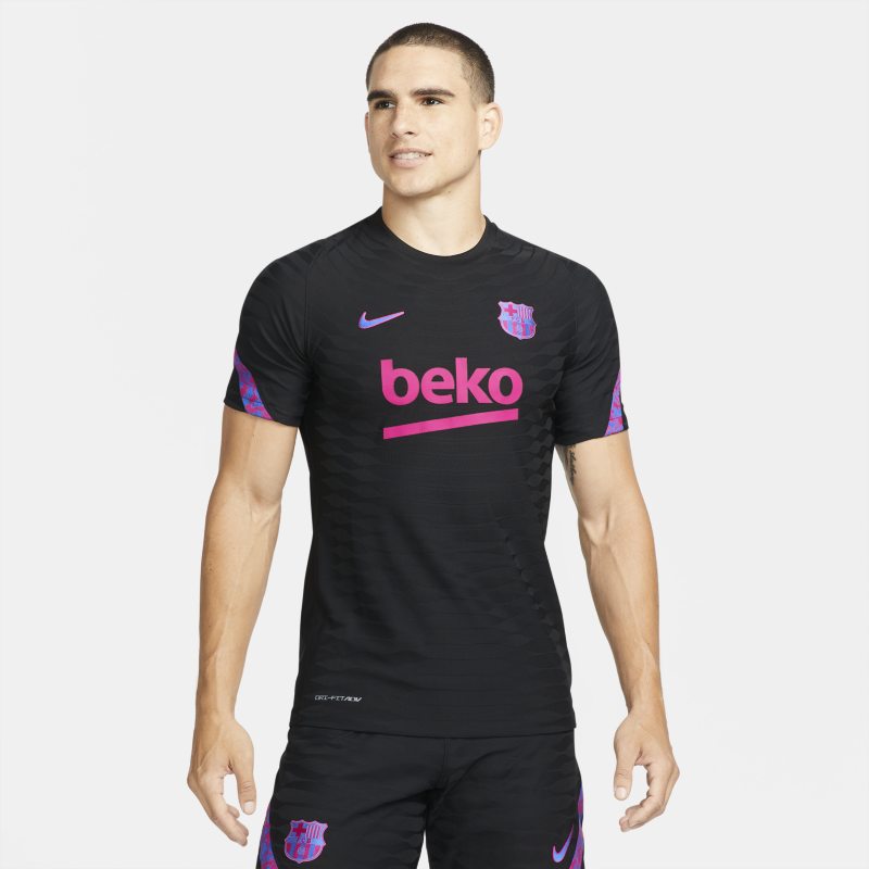 FC Barcelona Strike Elite Camiseta de fútbol Nike Dri-FIT ADV - Hombre - Negro