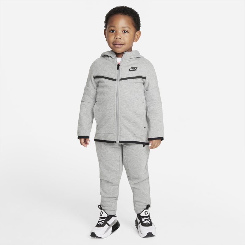 Nike Sportswear Tech Fleece Conjunto de sudadera con capucha y pantalón - Infantil - Gris