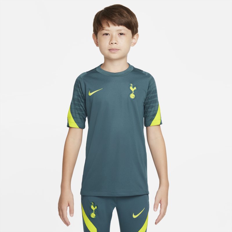 Tottenham Hotspur Strike Camiseta de fútbol de manga corta Nike Dri-FIT - Niño/a - Verde