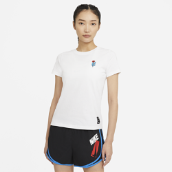 ナイキ スポーツウェア ウィメンズ Tシャツ DB9838-100 ホワイトの画像
