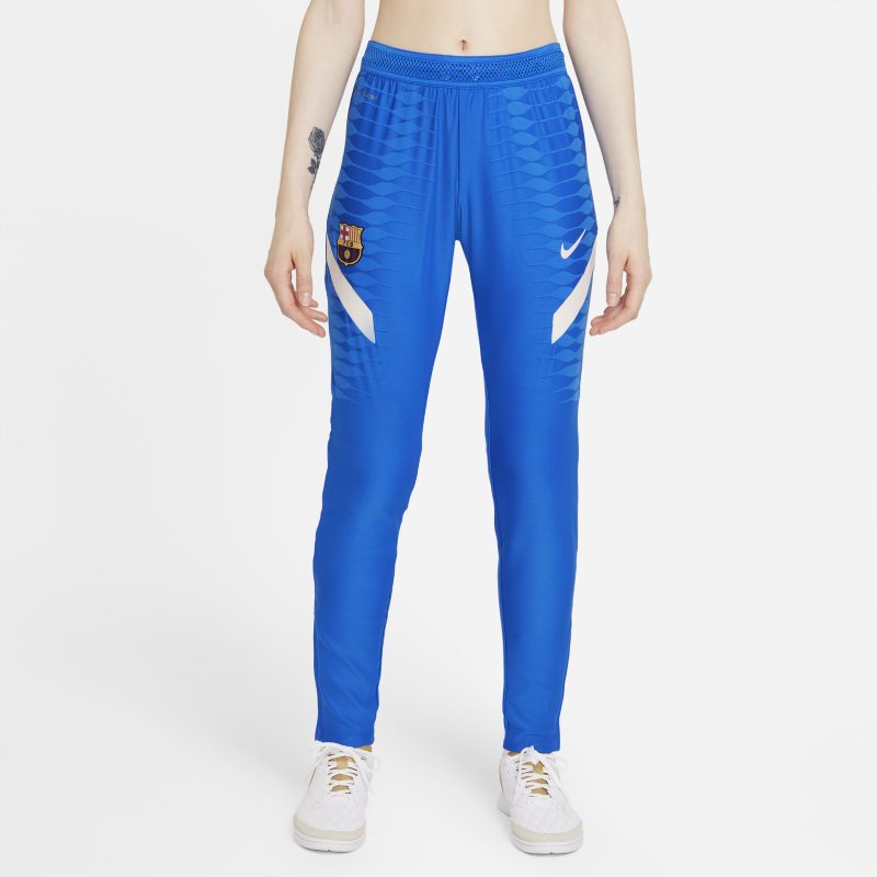 FC Barcelona Strike Elite Pantalón de fútbol de tejido Knit Nike Dri-FIT ADV - Mujer - Azul