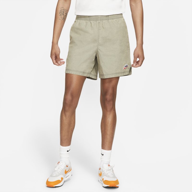 Nike Sportswear Heritage Essentials Flow Pantalón corto de tejido Woven - Hombre - Verde
