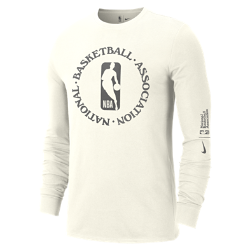 ＜ナイキ（NIKE）公式ストア＞ チーム 31 コートサイド メンズ ナイキ NBA ロングスリーブ Tシャツ DC1943-910 ホワイト