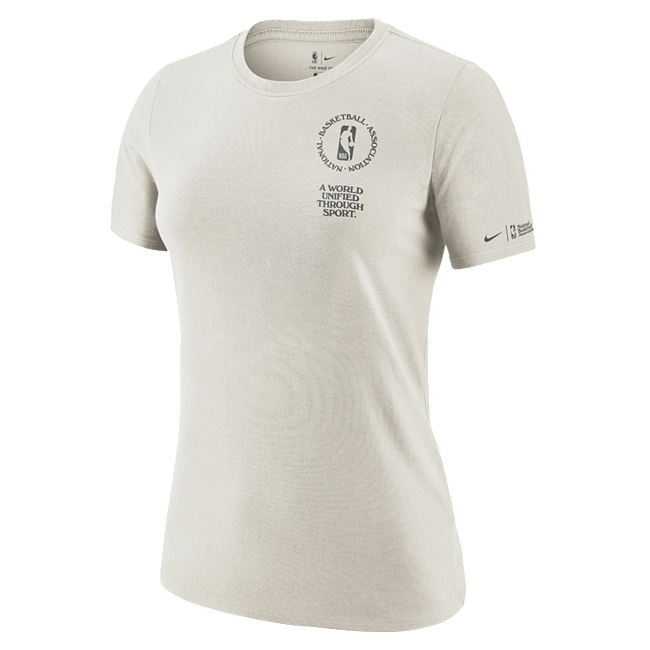 Image of Team 31 Courtside Women's Nike NBA Short-Sleeve T-Shirt - Blanc