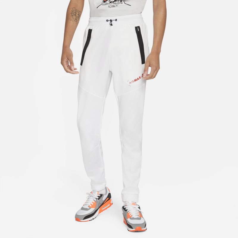 Męskie spodnie z dzianiny Nike Sportswear Air Max - Biel