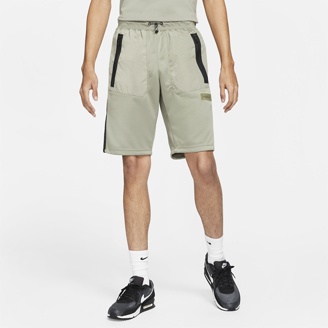 фото Мужские шорты nike sportswear air max - зеленый