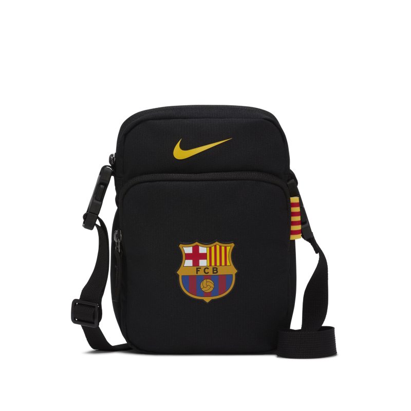 FC Barcelona Stadium Bolsa tipo bandolera de fútbol - Negro Nike