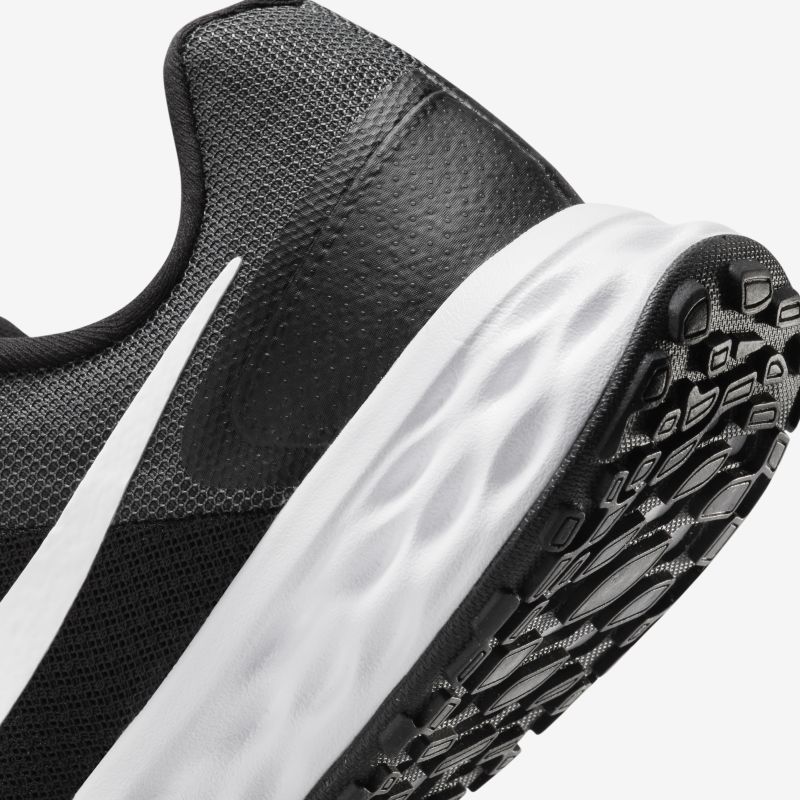 Nike Revolution 6, Negro/Gris ahumado oscuro/Gris frío/Blanco, hi-res