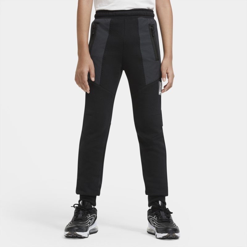Nike Sportswear Air Max Fleecebroek voor jongens – Zwart