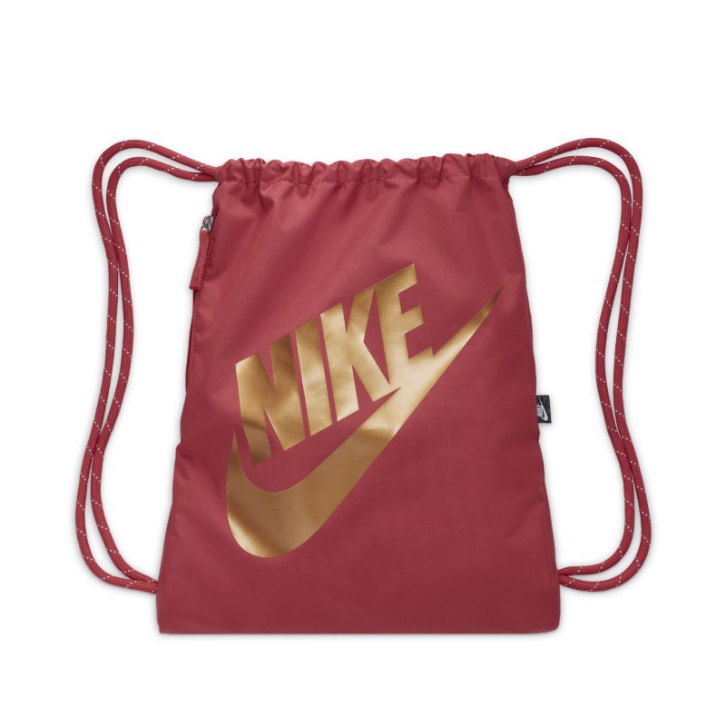Nike Heritage Bolsa con cordón (13 l) - Rosa