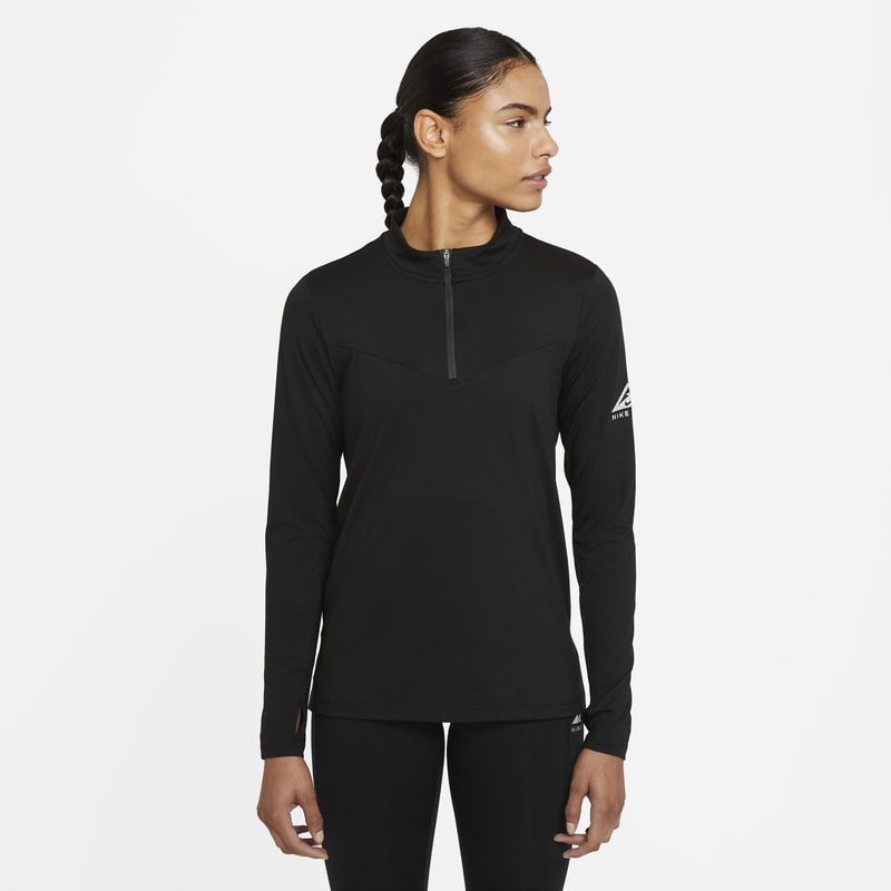 Nike Capa media de trail running - Mujer - Negro