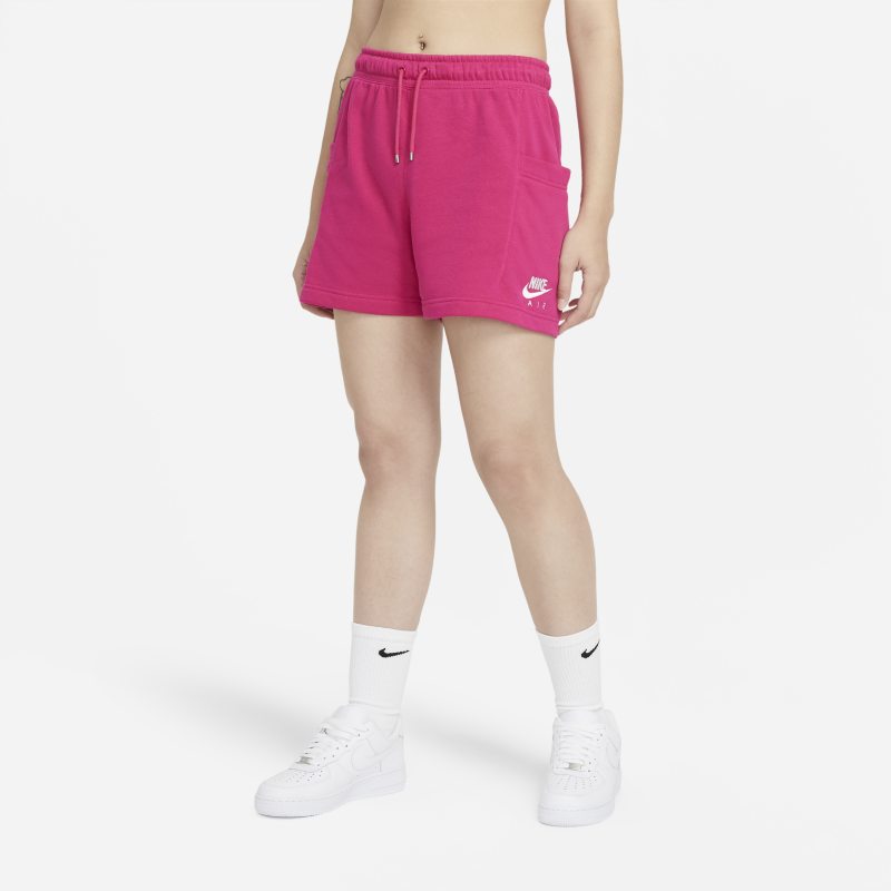 Nike Air Pantalón corto de tejido Fleece - Mujer - Rosa
