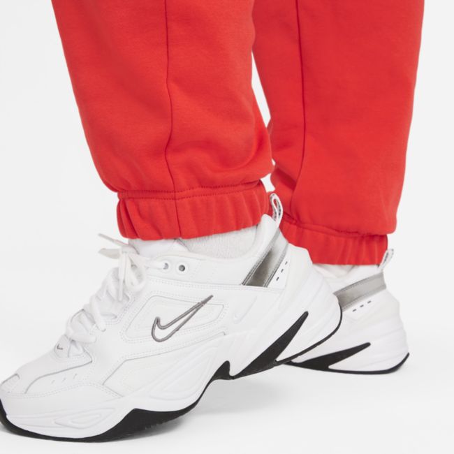 Spodnie damskie Nike Sportswear Swoosh (duże rozmiary) - Czerwony