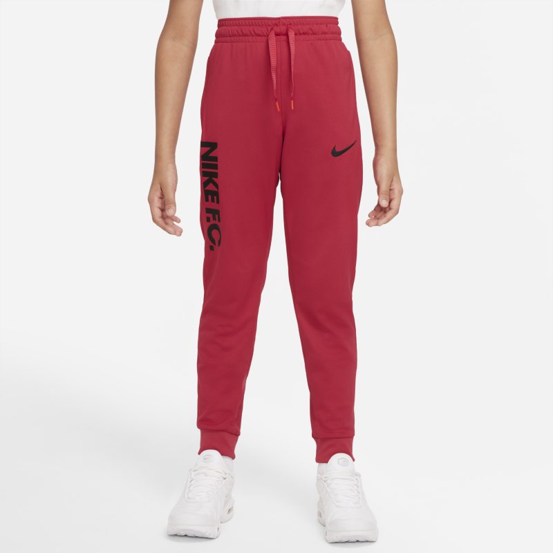 Nike F.C. Dri-FIT Pantalón de fútbol de tejido Knit - Niño/a - Rojo