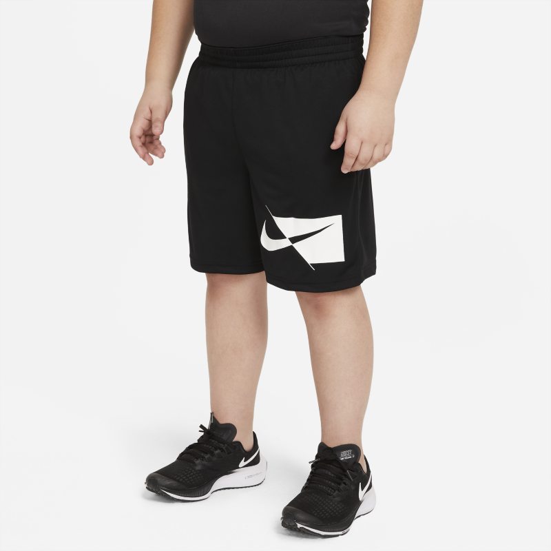 Nike Dri-FIT Trainingsshorts voor jongens - Zwart