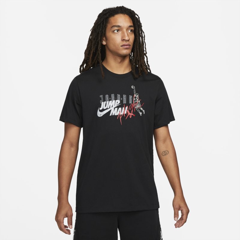 Jordan Brand Camiseta de manga corta con estampado - Hombre - Negro