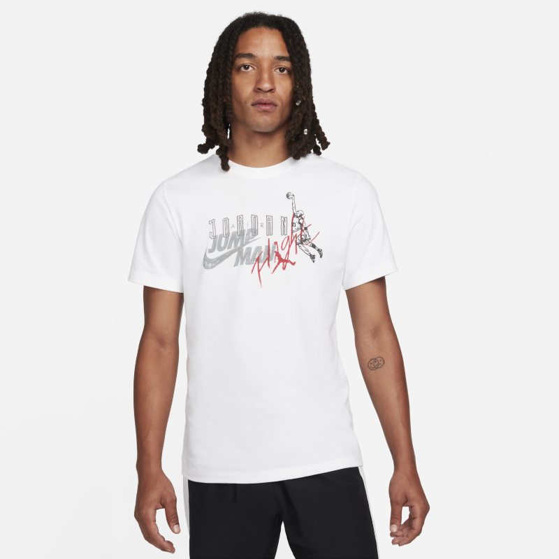 Jordan Brand Camiseta de manga corta con estampado - Hombre - Blanco